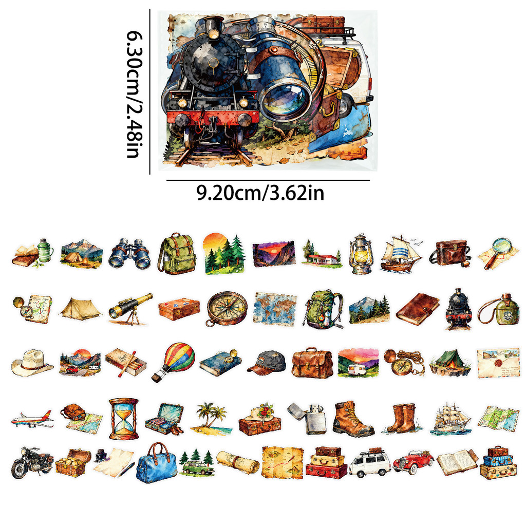 56 Buah Stiker PET untuk Perja - Outdoor Adventure Store ulasan dan harga
