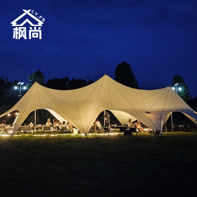 Tenda Kanopi Kubah Tiga Puncak - Outdoor Adventure Dome Shelter ulasan dan harga