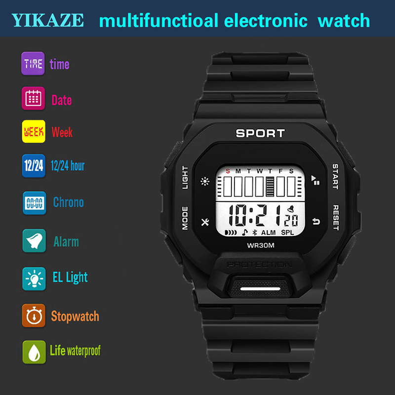 YIKAZE jam tangan olahraga pri - Outdoor Adventure And Sports ulasan dan harga