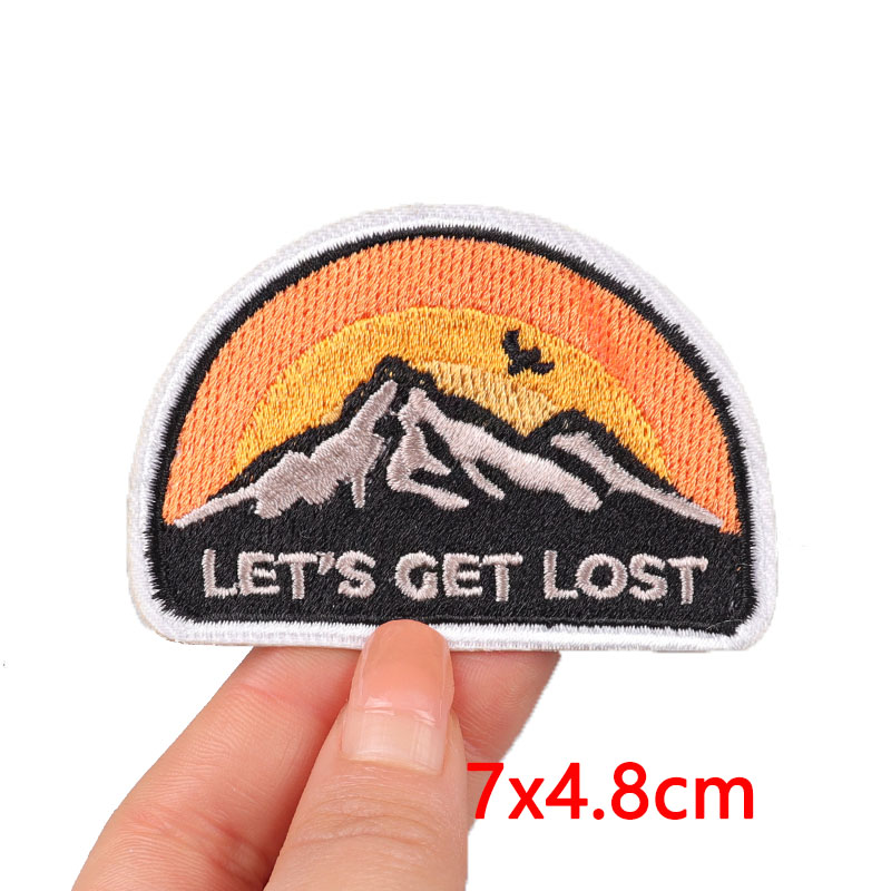 Patch Bordir Petualangan Menda - Outdoor Adventure Outfit ulasan dan harga
